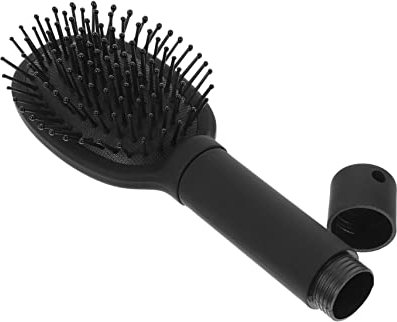 Ciieeo Hair Brush with Hidden Compartment for Hiding Jewelry Money and Small Valuables Portable Secret Storage Box 2.34X2.34X1.17 Inches