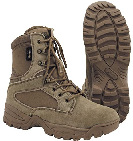 MFH Einsatzstiefel Mission mit Schnellverschluss (Coyote/43)