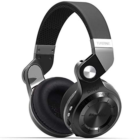 Bluedio Cuffie Bluetooth On Ear, Cuffie Wireless Over Ear, Cuffie Wireless Bluetooth Headphones con Slot per Schede Micro SD/Radio FM/, Cuffie Over Ear Supporto Servizi Web/Mic/Telefoni/TV/PC