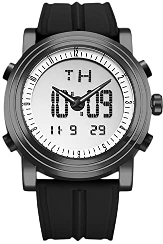 RORIOS Reloj Digital para Hombres Multifuncional Militar Relojes con Alarma Electrónico Relojes de Pulsera para Hombre Cronómetro Deportivos