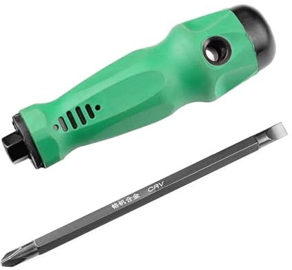 Ensemble de tournevis cruciformes et à tête plate fendue, multi-usages, tournevis à tête plate et cruciforme, outil de réparation réversible de 5 mm