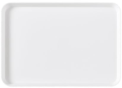 Topyond Plato de Desayuno Rectangular Minimalismo Estilo Nórdico PP Plato Multiusos para Postres, Té de la Tarde, Aperitivos para el Hogar, Restaurantes Tiendas de Postres