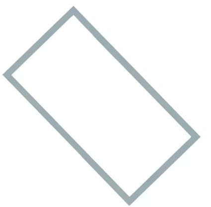 Universal Fridge Freezer Door Seal Gasket, 64.5 cm x 44 cm, Grey