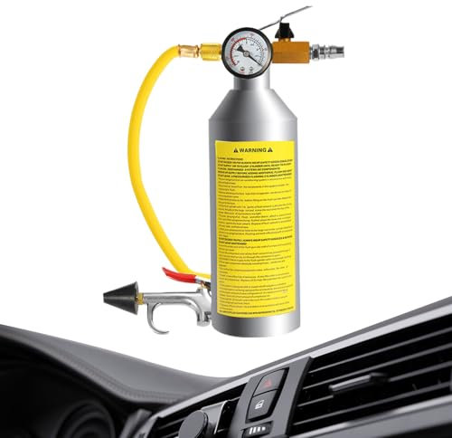 Kit di pulizia per aria condizionata – Pulizia dei tubi del climatizzatore per auto – Pulitore per tubi HVAC con bottiglia e spray per auto, camion e veicoli