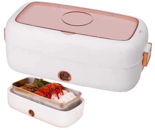de Almuerzo Calentada - Calentamiento Rápido Recargable USB Impermeable | Calentador Eléctrico de Alimentos con Tecnología de Calentamiento Uniforme | para Hombres Mujeres Hogar Escuela Oficina Viaje