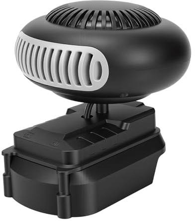 Aramox Stufa Portatile, Stufa da Tavolo Silenziosa in ABS con Due Impostazioni di Temperatura 30-80°C, Porte USB per Campeggio Domestico