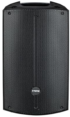 Fame Audio Discovery 10A DSP, Aktiver 2-Wege-Lautsprecher, 10 Woofer, 1 HF-Hochtontreiber, 300W RMS, XLR/Klinke, Cinch/AUX Eingänge, 35mm Flansch, 90° Abstrahlwinkel