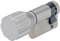 ABUS Knob Half Cylinder 10/K50 - Half Cylinder with Round Knob for Locking without Key