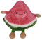 JUDEWY Fruchtplüschtiere, Kirsche, Ananas, Wassermelone niedliche Plüschtiere Kinder (xigua)
