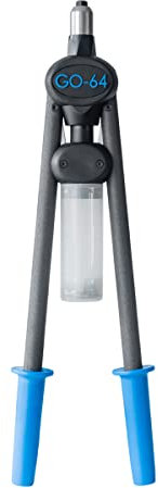 GOEBEL® - GO-64 (SET) Hand Blindnietsetzgerät Hebelnietgerät - Arbeitsbereich ø 3,0/3,2/4,0/4,8/5,0/6,0/6,4 mm Blindnietgerät - Nieter - Nietzange - Nietenzange - Blindnietzange