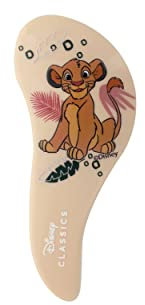 DISNEY STITCH – Spazzola Districante Mini S – Districa Senza Strattoni – Perni Antipiega Ultra Flessibili – Manico a S Antiscivolo – Formato Tascabile – Design Colorato – Prodotto Ufficiale Disney