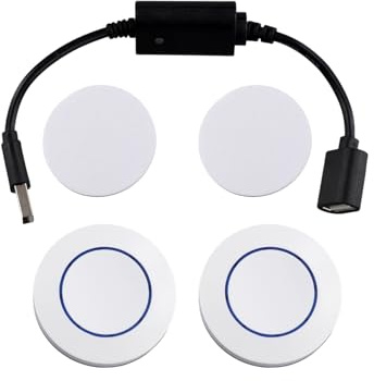 Vkyipg DC 5V Wireless Remote Control Switch Driver Power on Off for USB LED Light Strip Reading Lamp Light Fan Toggle Model