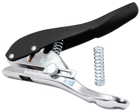 Tragbare Stanzzange, 10 mm Loch, Kartenstanzwerkzeug, Handkegelsenker, Bohrer, Werkzeug für Karton-, Papieretiketten