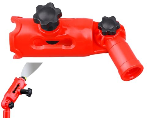 Porta del rullo di vernice - Extender a pennello rotante a 180 ° per pali di estensione | Strumento di vernice multiposizione per angoli da parete e bordi del soffitto | Adattatore di livello professi