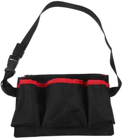 SHERCHPRY Waist Belt Massage Oil Bottle Holder Pouch Multi Functional Essential Oil Storage Bag with Buckle Design for Therapists and Spa Professionals Convenient Massage Lotion Organizer