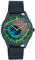 Oozoo Vintage Damenuhr Edelstahl Milanaiseband Pfau Peacock Zifferblatt 43 MM Dunkelblau C10252