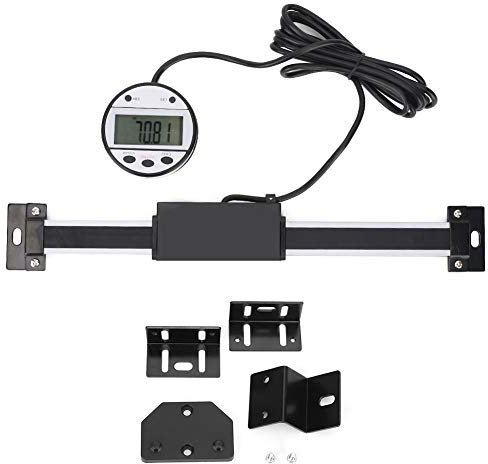Digitale lineare Skala, Skalenlineal aus Aluminiumlegierung mit rundem Magnetanzeigegerät Messwerkzeug 1000mm(Round 1000mm)