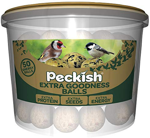 Peckish Extra Goodness Energy Ball 50 Tub, 60051413