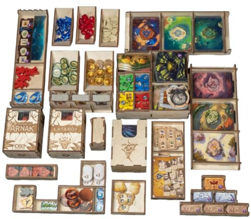 Laserox Insert für die Verlorenen Ruinen von Arnak - Organizer V3