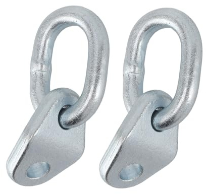Fockety Engine Lift Bracket Set, 5500lb Capacity Stainless Steel Lifting Bolt for Load Levelers and Lifting Slings Rigging Engine Stand, Engine Support Bar for Engine Hoist Leveler