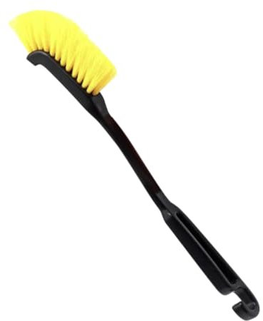 SWOOMEY Autoreinigungsbürste Radbürste Pp Material Mittlere Größe Mit Griff Zur Felgen Und Reifenreinigung Für Fahrzeuginnen Und Außenbereich