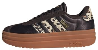 adidas Femme VL Court Bold Shoes, Aurora Coffee/Crystal Linen/Matte Gold, 36 2/3 EU