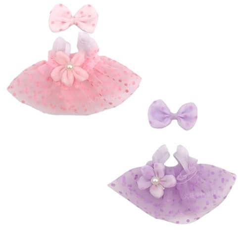 2025 Clothes for Dolls(no Doll), Designed for Doll Clothes, Multiple Stylish Outfit, Used to Change Clothes for Your 15&17cm Dolls (Suit K)
