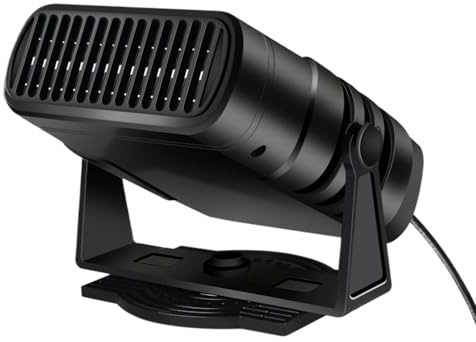 Descongelador De Parabrisas,Desempañador De Ventilador De Soplado De 12 V,Descongelador De Calentador De Auto Portátil - Para Nieve, Hielo, Sedán, RV, SUV, Camión, Taxi, Viaje Por Carretera En Una Mañ