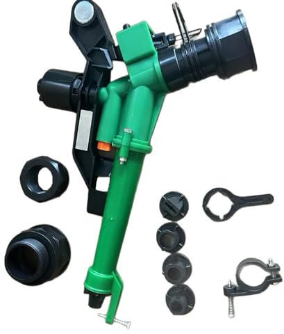 FLYXF Light Weight Sprayer DN40 Swing Arm Sprinkler 1.5Inch for Field Irrigation Easy Angles Design Rocking Arm Sprinkler