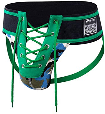 Jockmail Suspensoir sexy pour homme avec large ceinture confortable