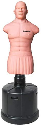 TimeBREAK Manichino Boxe Uomo PRO Figher Regolabile da 160-182 cm, Sacco a Forma di Uomo, manichino da Boxe