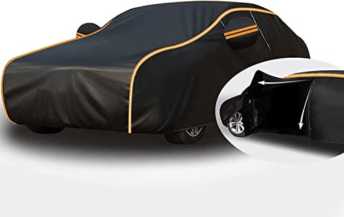 Auto Abdeckplane Für Alfa Romeo 159, Autoabdeckung Gegen Hagel, Hagelschutzplane, Autoplane Outdoor, Autogarage Abdeckung, Uv Beständig (Color : C, Size : with Cotton)