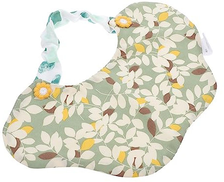 ifundom Boy Girl Drool Bib Cotton Saliva Wipes Soft Comfortable for Newborns Toddlers Feeding Coverall Bib