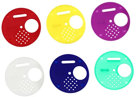 VANZACK 30stücke Wabenförmiges Eingangstor Kunststoff-bienennesttür Runde Bienentorscheiben Bienenstock-nesttür-entlüftungsöffnungen Bienenzuchtwerkzeuge Für Streifenbeuten Korrekturbeuten