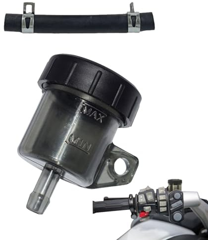 Reservo De Fluido De Cilindro De Freno - Copa De Aceite De Freno Duradera | Reemplazo Del Tanque De Líquido De Motocicleta, Botes De Cilindro Maestro Sellado Para Moto, ATV, Scooter, Moto De Tierra, C