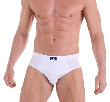 Navigare 574 Slip, Bianco, X-Large (Taglia produttore:6), Pacco da 6, Uomo