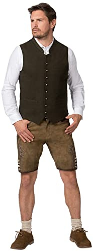 Stockerpoint Devito Chaleco Tradicional, Bosque, 50 para Hombre