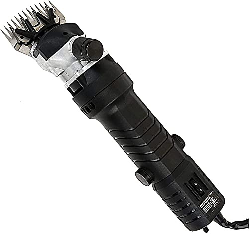 Cesoie per Pecore 450W Tosatrice Elettrica Professionale per Animali Domestici per Pecore Alpaca Lama e Animali a Pelo Grosso e Grosso 6 Velocità Macchina per Tosare il Bestiame da Fattoria Tagliacap