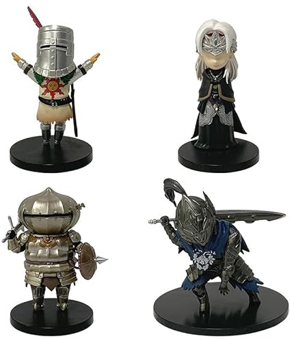 Xinchangda Solaire/Artorias/Fire Keeper figurer spel tecknad Siegward of Catarina figur statyer medeltida stil anime actionfigur 11 cm