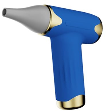 Sehuby Ventilatore elettrico per barbecue, con 4 livelli e batteria ricaricabile da 3600 mAh