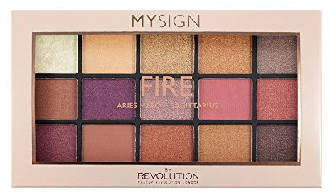 makeup Revolution Eyeshadow palette My Sign Fire, 17.8 g