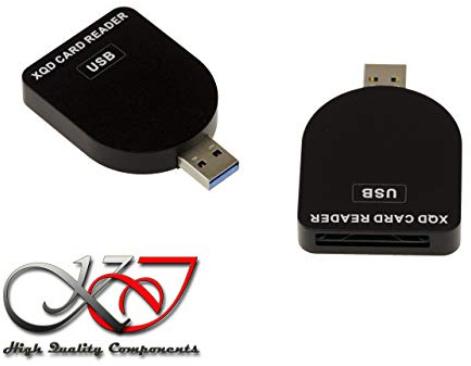 KALEA-INFORMATIQUE USB3-Recorder-Lesegerät für XQD-Karten kompatibel mit Nikon Sony USB 3.0 Superspeed 5G.