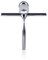 ZEEX Stainless Steel Window Squeegee Shower Cleaner - Chrome Window & Shower Screen Wiper with Suction Cup Hook Holder For Cleaning Window Glass Tabletop Windshields Kitchen Mirror