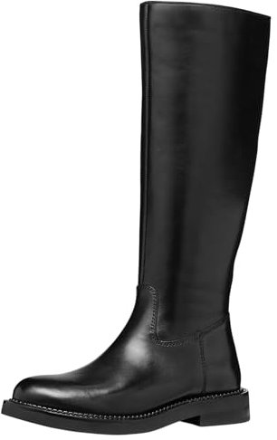 Geox Damen D SERILDA A Fashion Boot, Black, 38.5 EU