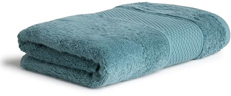 MÖVE Pure Luxury Handtuch 50 x 100 cm aus 100% Ägyptischer Baumwolle, smaragd