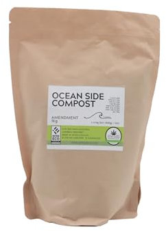 ALMICANNA: Ocean Side Compost Cal-Mag 1 kg – Engrais organique universel pour croissance et floraison – Pour Living Soil