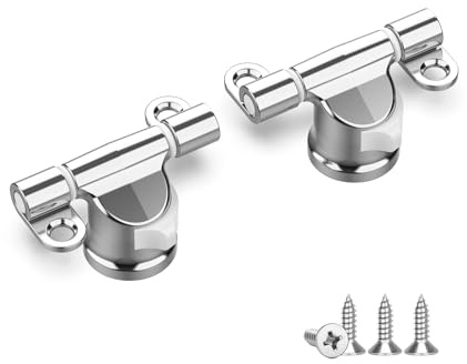 Ibergrif M20523 - Juego de 2 Bisagras para Tapa de WC Desmontables, Diseño Universal y Resistente, Plata