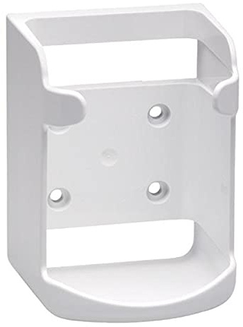 Schülke Wandhalterung für 500 ml Vierkantflaschen | aus langlebigem Kunststoff | Wandbefestigung für Desinfektionsspender