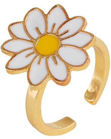 Gogogmee Bague Rotative Anti-Stress Ajustable Pour Enfants Et Femmes Bague Anxiété Fidget Soulagement Bijoux Tournante Taille Unique 0.79 Pouces