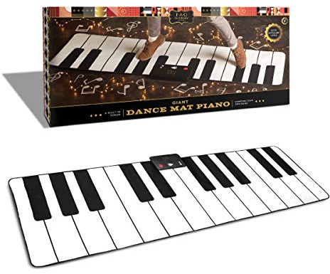 FAO Schwarz Giant Dance Mat Piano, 101 x 29 Floor Keyboard, Kids Toy